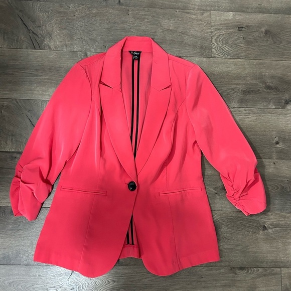 Guess Dark Pink Blazer - Picture 1 of 3